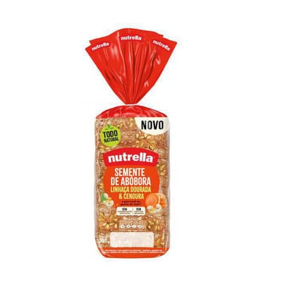 Pão Abóbora e Linhaca 350g