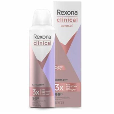 Desodorante Aero Rexona Clinical 150 ml Extra Dry
