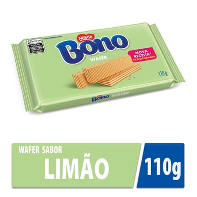Biscoito Wafer Nestle 110 g Bono Limão