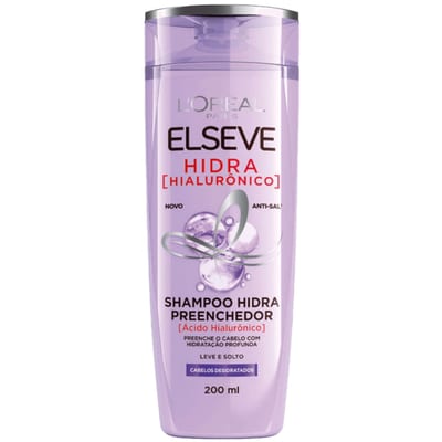 Shampoo Elseve 200 ml Hdra Hialuron