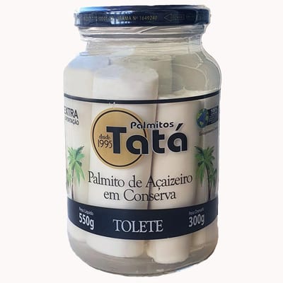 Palmito de Açaí Rost 300 g Inteiro