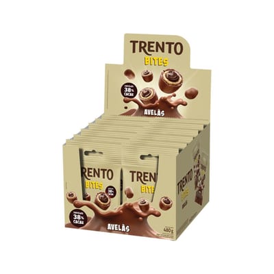 Wafer Trento Bites 40 g Ao Leite