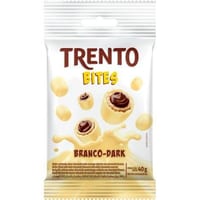 Wafer Trento Bites 40g Branco Dark