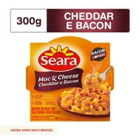 Macarrão Mac & Cheese Seara 300 g Cheddar e Bacon