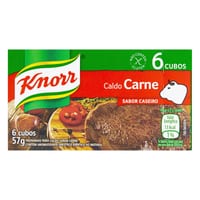 Caldo Knorr 57 g 6 Cubos Mais Sabor Carne