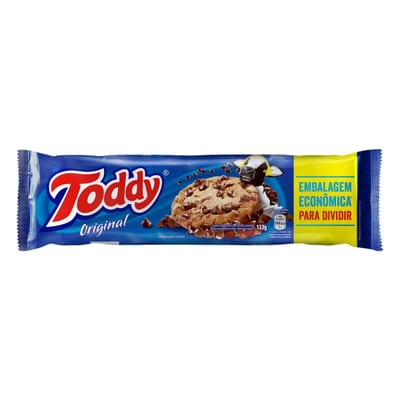 Biscoito Toddy Cookie 133 g Original Baunilha