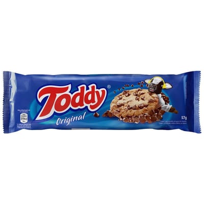 Biscoito Toddy Cookie 57 g Original Baunil