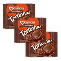 Biscoito Marilan Tortinhas 140 g Chocolate