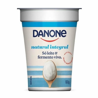 Iogurte Natural Danone 160 g Desnatado