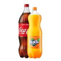 Kit Coca Cola 2 L + Fanta Laranja