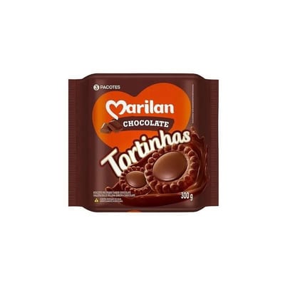 Biscoito Marilan Tortinhas 300 g Morango