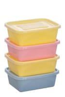 Kit 4 Pcs Organiza 750 ml Ret Nude