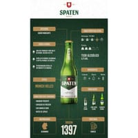 Cerveja Spaten 600 ml Puro Malte
