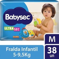 Fralda Babysec Ultra Mega Xxg 28 un