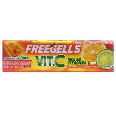 Drops Freegells Play 27,9 g Citrus Vita C