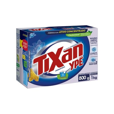 Detergente em Pó Tixan 800 g