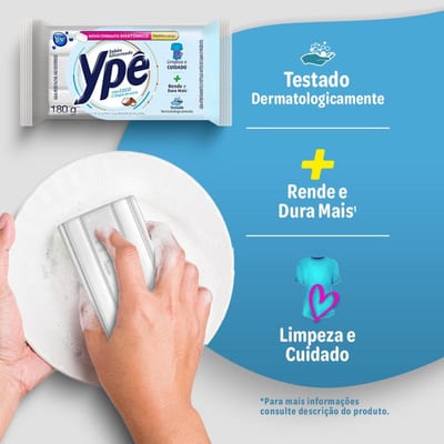Sabão em Barra Ype 160 g Coco