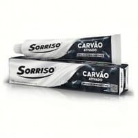 Creme Dental Sorriso 90 g Carvao Ativado