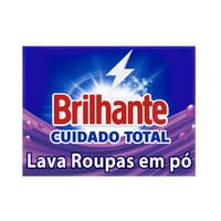 Lava Roupas em Pó Brilhante 1,6 kg Limpeza Total