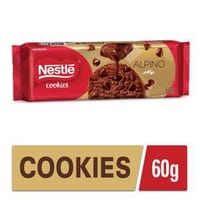Biscoito Cookie Nestle 60 g Alpino Gotas