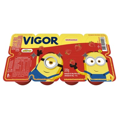 Petit Suisse Vigor 40 g Morango