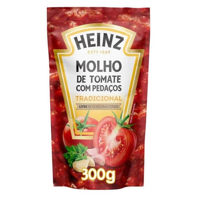 Molho de Tomat Heinz 300 g Mnjrc