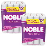 Papel Higiênico Noble Folha Dupla c/ 12 un