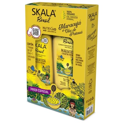 Kit Skala Shampoo 325 ml + Cond 325 ml Óleo de Coco