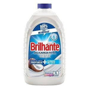 Lava Roupas Líquido Brilhante 3 L Delicadeza