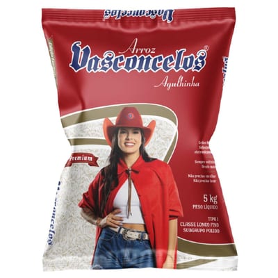 Arroz Vasconcelos 5 kg Tipo 1