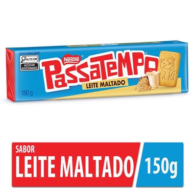 Biscoito Nestle 150 g Passatempo Leite Maltado