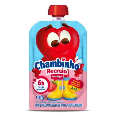 Iogurte Chambinho 100 g Morango
