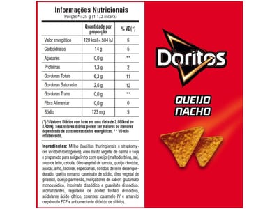 Salgadinhos Doritos Nacho 210 g