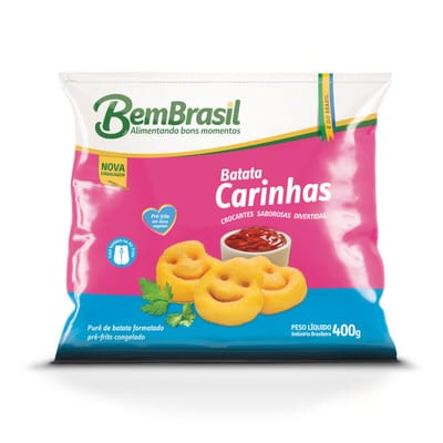 Batata Congelada Bem Brasil 1,05 kg Crinkle