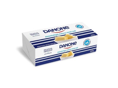 Manteiga Danone Extra 200g Tablete sem Sal