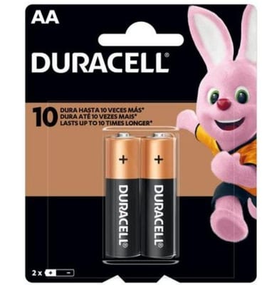 Pilha Duracell Aa com 4 un