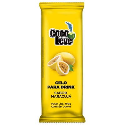 Gelo Coco Leve 190 g Maracuja