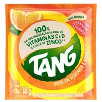 Refresco em Pó Tang 18 g Laranja Docinha