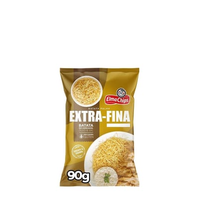 Batata Palha Na Mesa 90 g Extra Fina
