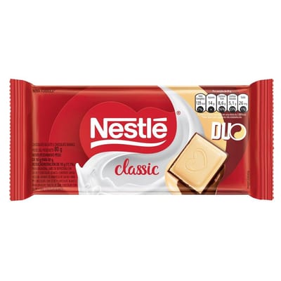 Chocolate Nestle Classic 80 g Duo Chocolate