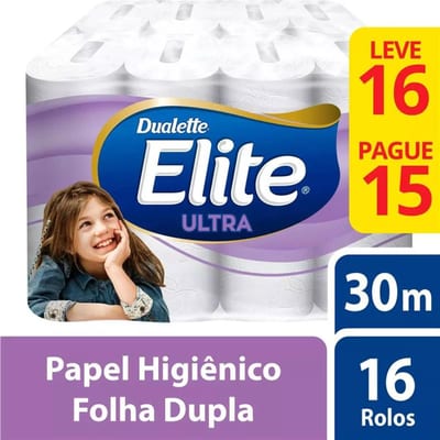 Papel Higiênico Elite Folha Dupla Lv 16