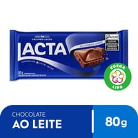 Chocolate Lacta 80g Ao Leite