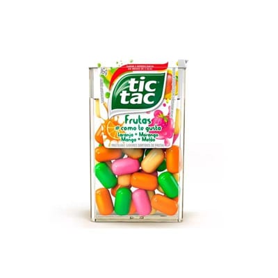 Pastilha Tic Tac 14,5 g Frutas