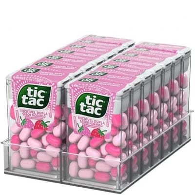 Pastilha Tic Tac 14,5 g Morango