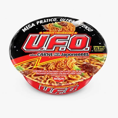 Nissin Yakissoba Ufo 97 g Carne