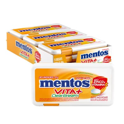 Pastilhas Mentos 21 g Clearbreath Men