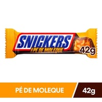 Chocolate Snickers 42 g Pe de Moleque