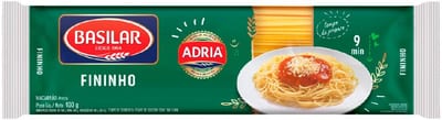 Macarrão Semolado Basilar 400 g Furadinho