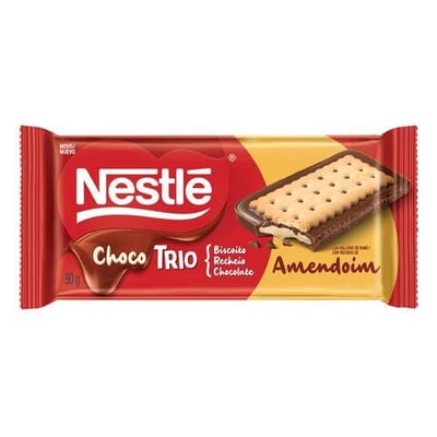Chocolate Nestle 90 g Pasta Amendoim