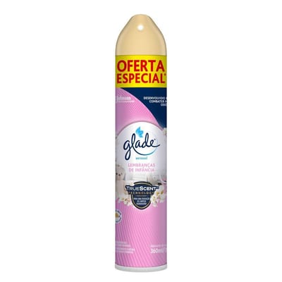 Odorizante Glade Aerosol 360 ml Toque de Maciez